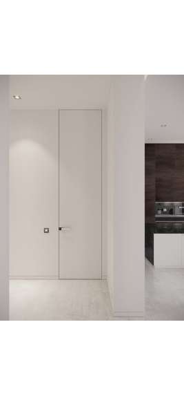 Двери скрытого монтажа грунтованный мдф под покраску